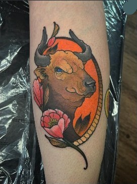 Tattoo by Bob Simmons at Three Arrows Tattoo - piece 1