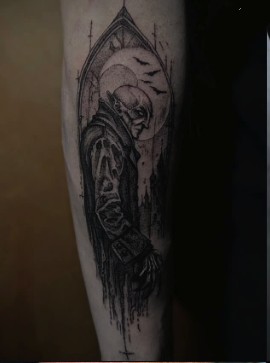 Tattoo by Dom Dragunov at Three Arrows Tattoo - piece 1