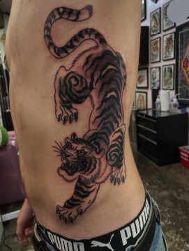 Tattoo by Seth Griffin at Three Arrows Tattoo - piece 1